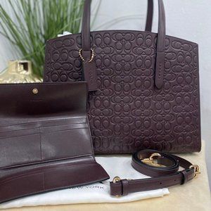 Coach purse and wallet set
